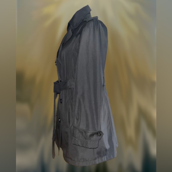 Calvin Klein belted trench-coat sz med - Picture 2 of 8